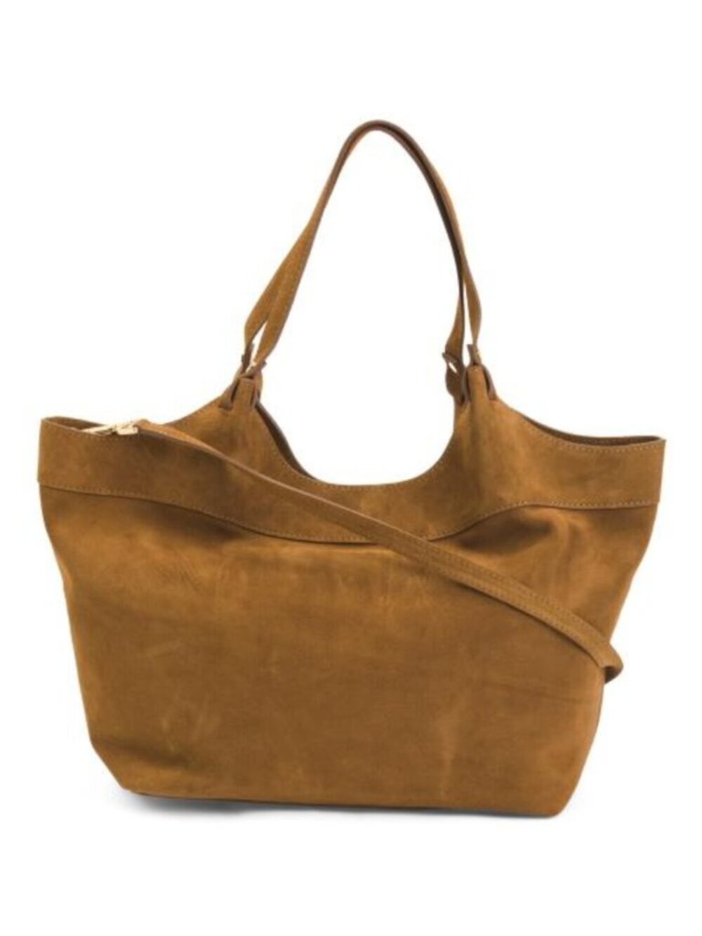DIVINA FIRENZE Made In Italy Suede Tote